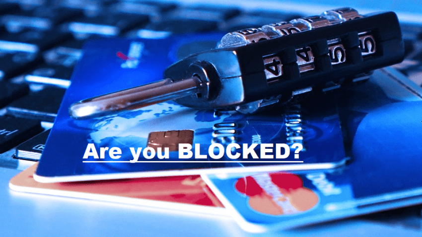 7 reasons your credit card gets blocked
